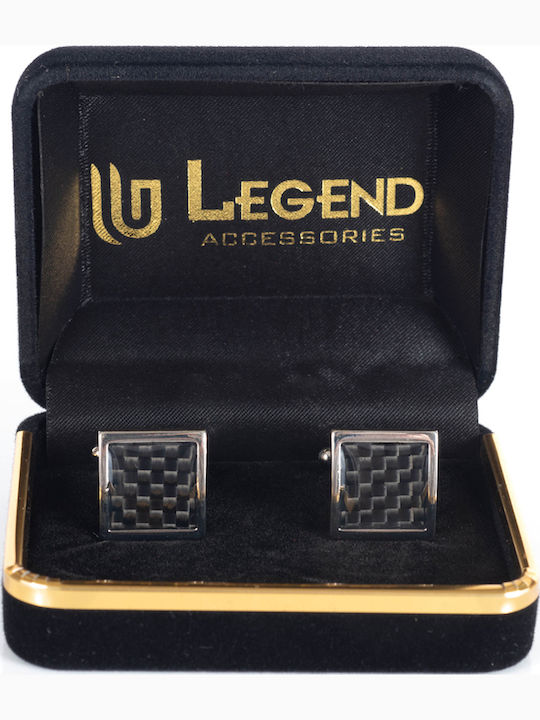 Legend Accessories Μανικετόκουμπα από Ασήμι