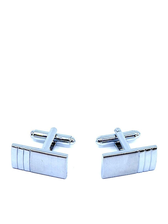 Legend Accessories Мансети от Silver в Сребрист Цвят