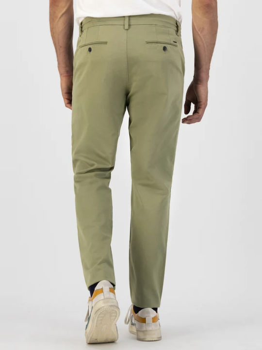 Dstrezzed Men's Trousers Chino in Tapered Line Khaki