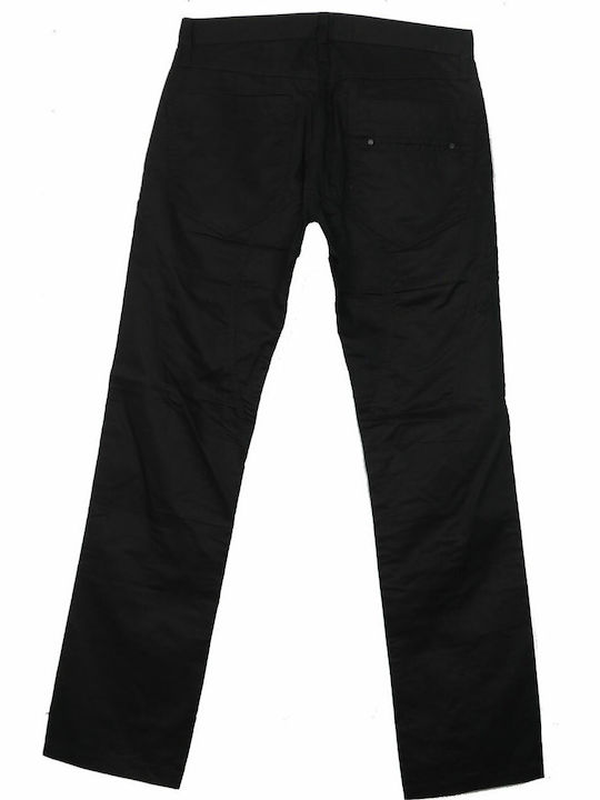 Παντελόνι Chino σε Baggy Γραμμή Μαύρο