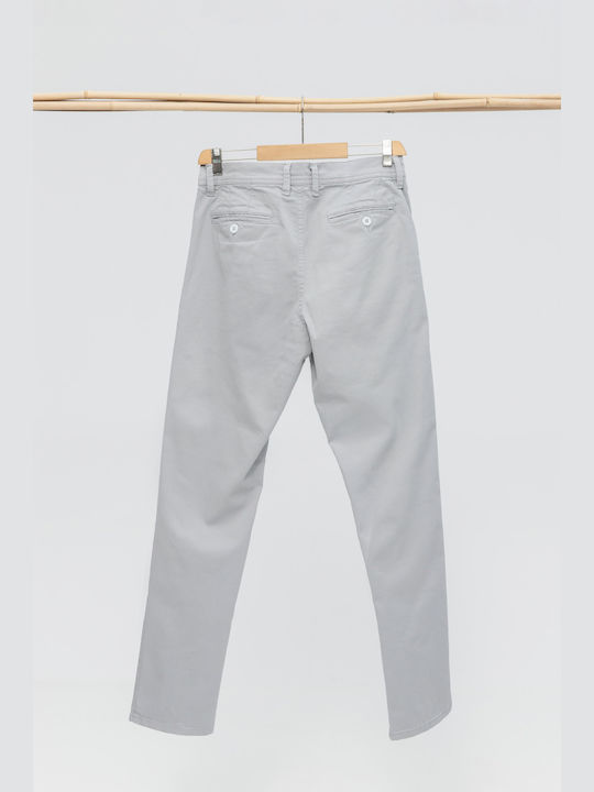 Aristoteli Bitsiani Herrenhose Chino in Normaler Passform Gray