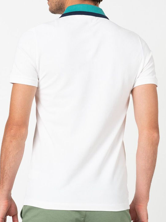 Lacoste Men's Short Sleeve Blouse Polo White