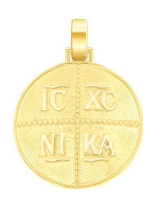 Eforo Charm Talisman Din Aur Galben 14 Carate