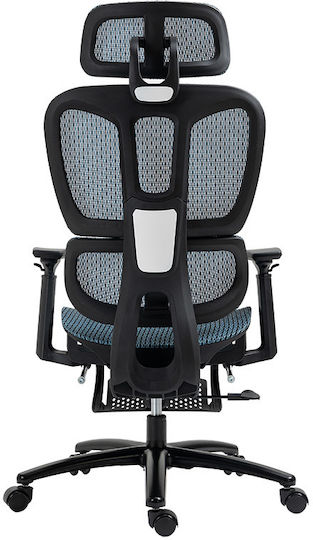 Pakketo Verdant Reclining Office Chair with Adjustable Arms Blue 256-000002