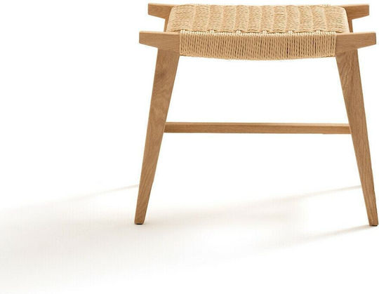 Hocker Für das Wohnzimmer Beige 50x34x42cm Hocker Für das Wohnzimmer Beige 50x34x42cm