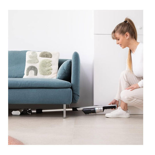Cecotec Scoba 2100 Jalisco Επαναφορτιζόμενη Σκούπα 2 σε 1 Stick & Χειρός 16.8V Ασημί