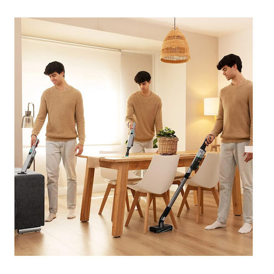 Cecotec Scoba 2100 Twice Max Wiederaufladbar 2-in-1 Staubsauger Stick & Handgerät 16.8V Gray