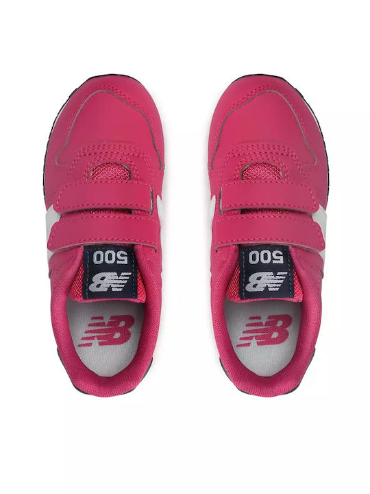 Παιδικά Sneakers με Σκρατς Φούξια
