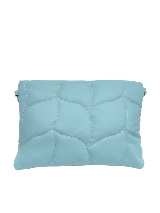 Leather Women's Bag Handbag Light Blue