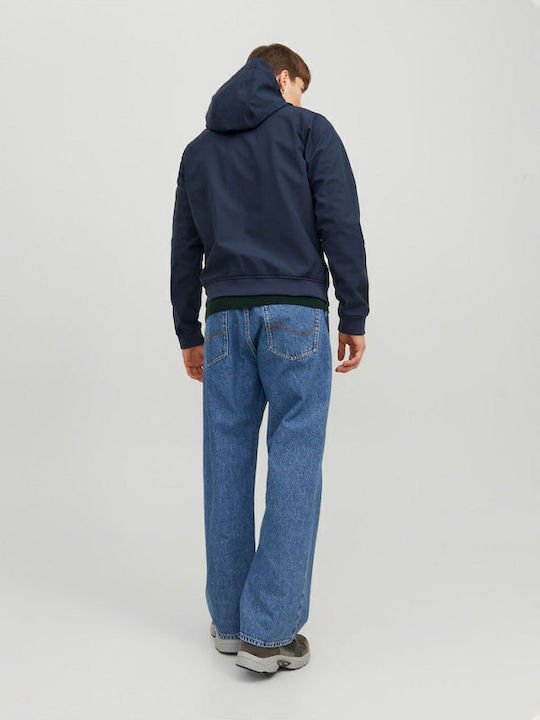 Winter Jacket Softshell Waterproof and Windproof Navy Blazer