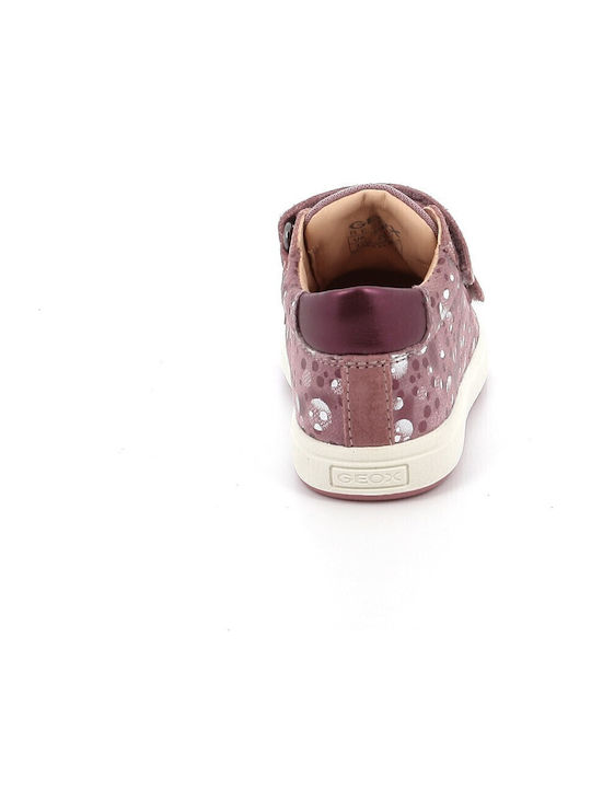 Biglia Kids Sneakers High with Scratch Pink
