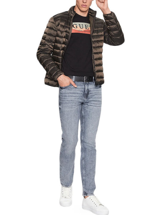 Winter Jacke Puffer Khaki