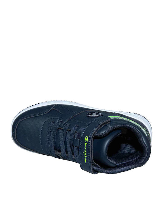 Rebound Παιδικά Sneakers με Σκρατς Navy Μπλε