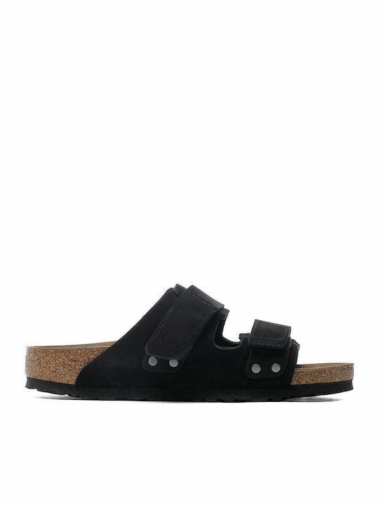Birkenstock Uji Vl Nu Δερμάτινα Σανδάλια Μαύρα Birkenstock Uji Vl Nu Δερμάτινα Σανδάλια Μαύρα