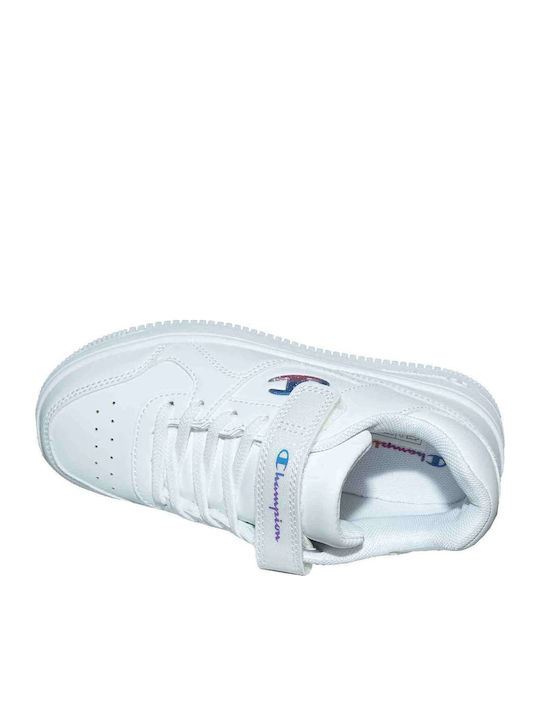 Rebound Παιδικά Sneakers με Σκρατς Λευκά