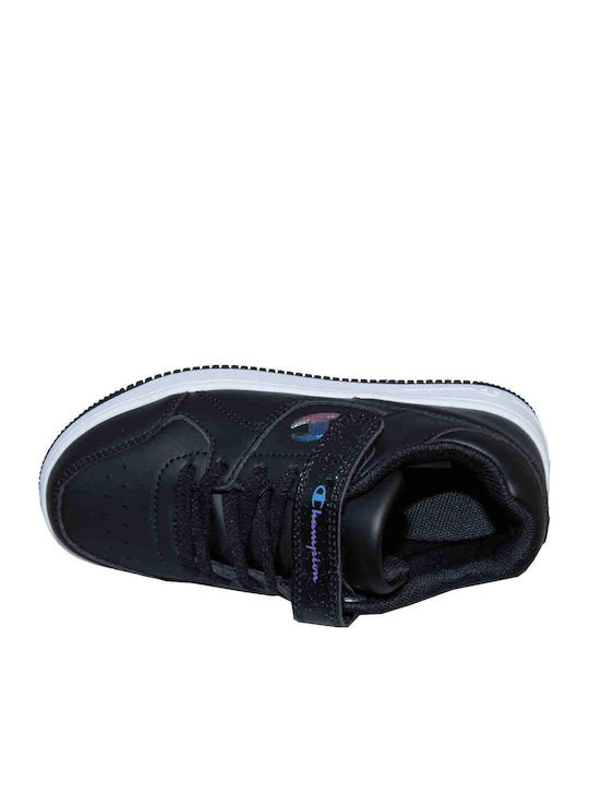 Rebound Kids Sneakers with Scratch Black