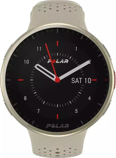 Polar Pacer Pro 45мм Смартчасовник с Пулсомер (Gold Dust)