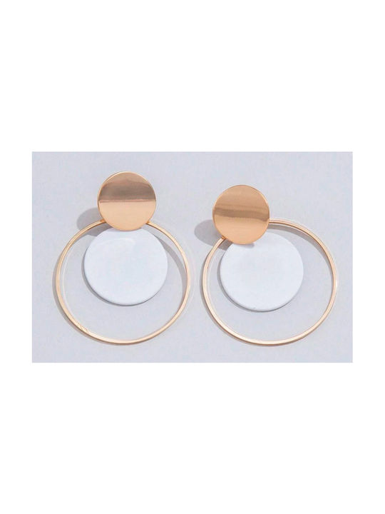 Tatu Moyo Earrings Hoops Gold Plated