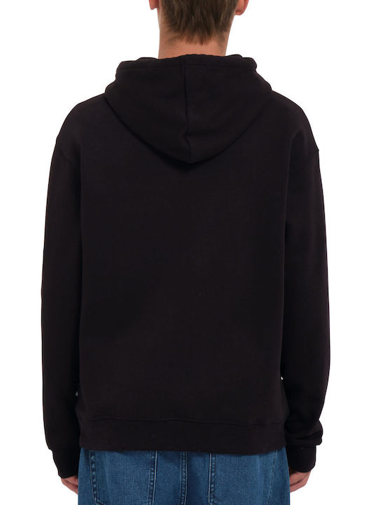 Volcom Men's Sweatshirt with Hood Black