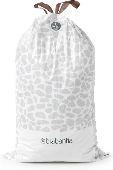 Brabantia Trash Bags Capacity 45lt PerfectFit 40pcs White