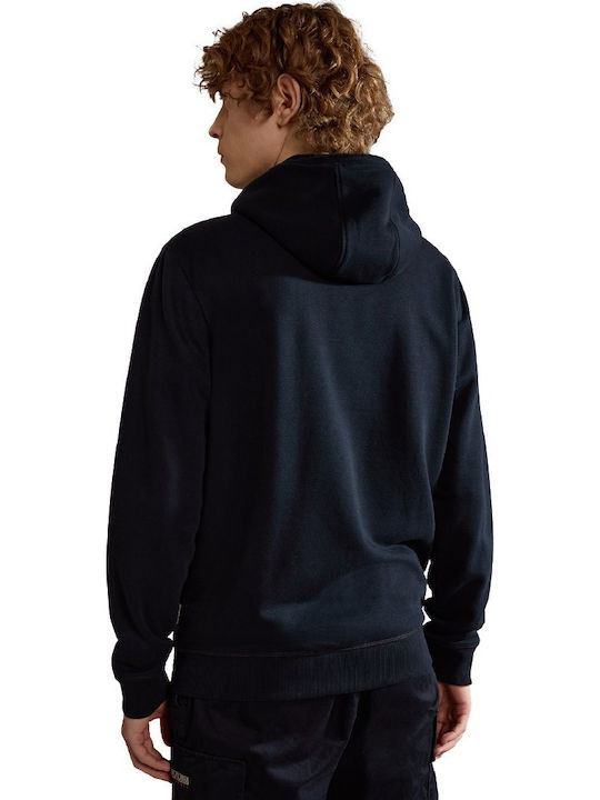 Hooded Black Cardigan