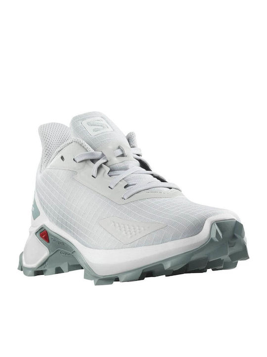 Alphacross Blast Waterproof Kids Sports Shoes Running with Laces White