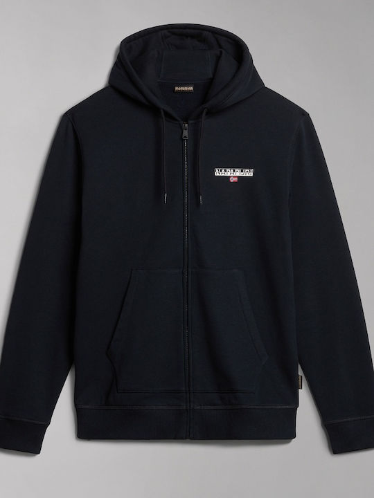 Hooded Black Cardigan