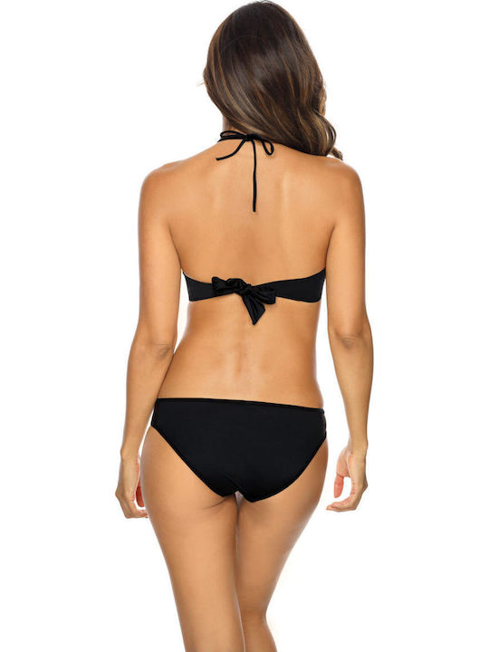 Set Bikini Push Up Μαύρο