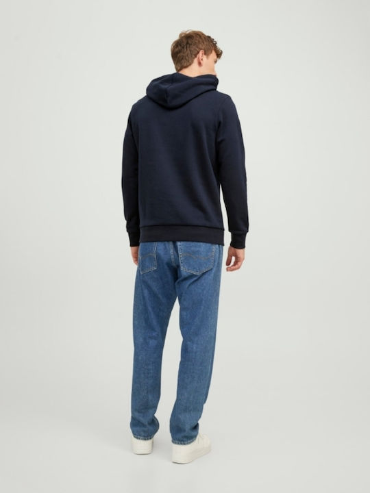 Jack & Jones Herren Sweatshirt mit Kapuze Schwarz