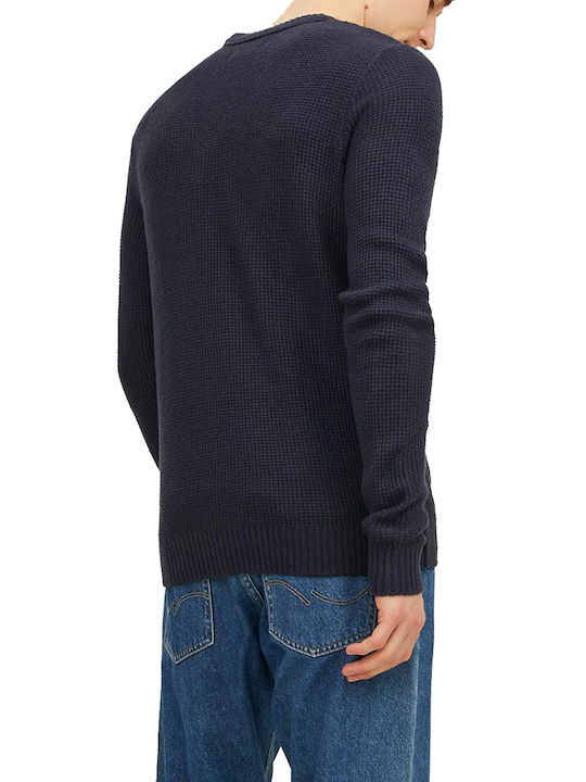 Jack & Jones Herren Langarm-Pullover Total Eclipse