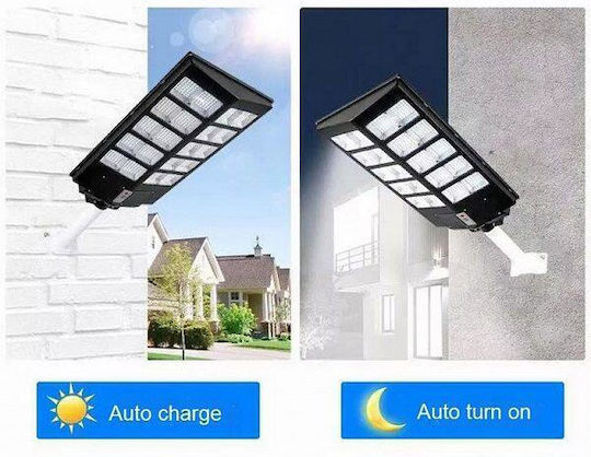 Jortan Street Solar Light Cold White 6500K with Photocell IP65 70cmx35cmx5cmcm