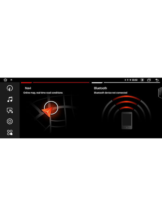 Digital IQ Car Audio System for BMW Series 5 2013-2016 (Bluetooth/USB/AUX/WiFi/GPS/Apple-Carplay/Android-Auto) with Touch Screen 10.25"