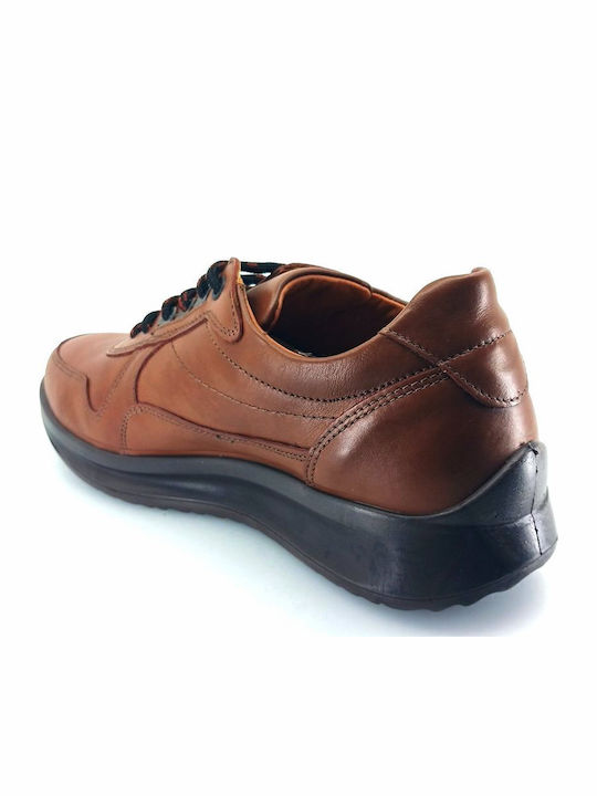 Men's Leather Casual Shoes Tabac Brown