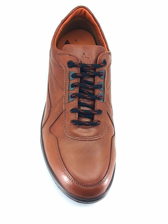 Men's Leather Casual Shoes Tabac Brown