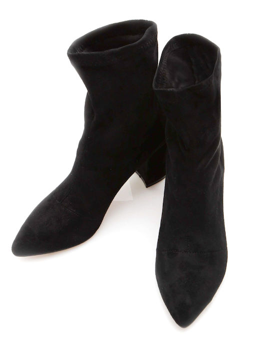 Malesa Women's Suede Boots Black