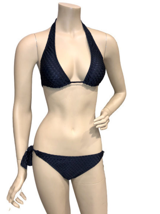 Set Bikini Triunghi Negru