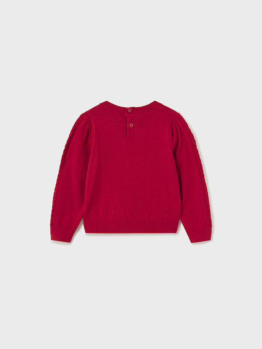 Mayoral Kids Sweater Long Sleeve Red