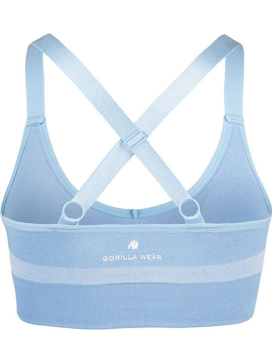 Frauen Sport-BHs Sport-BH Hellblau