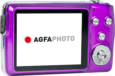 AgfaPhoto Realishot DC8200 Compact Φωτογραφική Μηχανή 18MP Οπτικού Ζουμ 8x με Οθόνη 2.7" και Ανάλυση Video Full HD (1080p) Κόκκινη