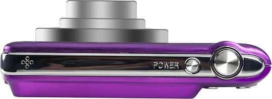 AgfaPhoto Realishot DC8200 Compact Φωτογραφική Μηχανή 18MP Οπτικού Ζουμ 8x με Οθόνη 2.7" και Ανάλυση Video Full HD (1080p) Κόκκινη
