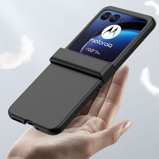 Skin Feel Back Cover Πλαστικό Μαύρο (Razr 40 Ultra)