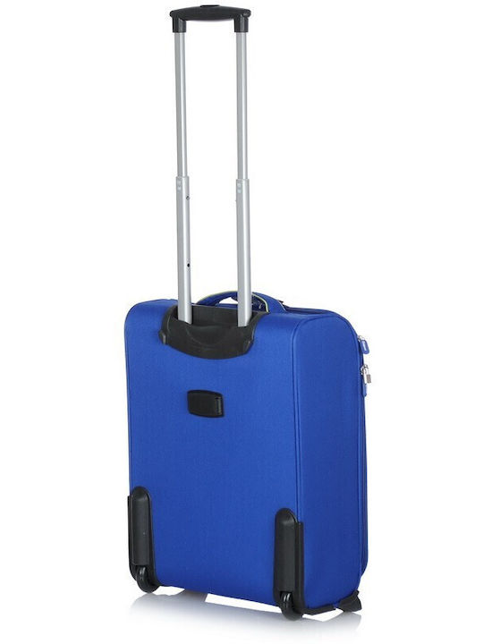 Diplomat Set Colecția Light Valize de Călătorie Material Textil Albastre Înălțime Maximă 62 cm Cu 2 Roți Set 2 Buc