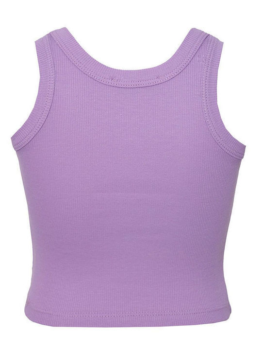 SugarFree Kids Blouse Sleeveless Purple