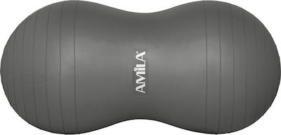 Amila Peanut Μπάλα Pilates 50cm 0.5kg σε Γκρι Χρώμα