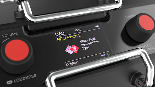 PerfectPro Rockhart Настолен Радиоприемник Акумулаторен DAB+ с Bluetooth Черен