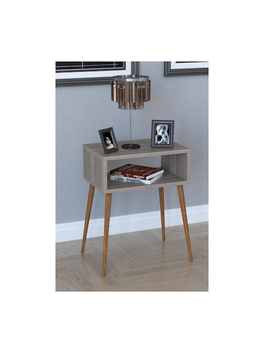 Ganiru Wooden Bedside Table 45x30x60cm