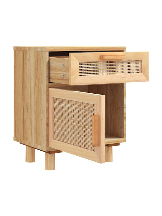 Bedside Tables of Solid Wood 2pcs 40x30x50cm