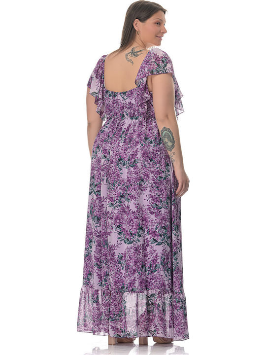 Rochii De Vară Pentru Femei Maxi Rochie Cu Volane Floral