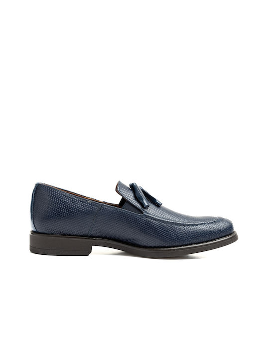 Northway Δερμάτινα Ανδρικά Loafers σε Μαύρο Χρώμα