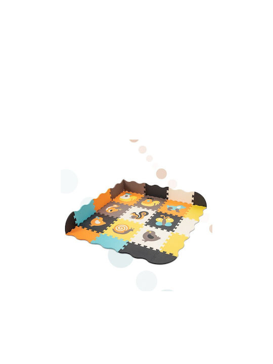 Loco Interactive Floor Puzzle with Colorful Animals 25 Pieces